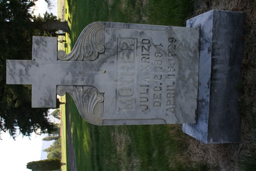 Julia Krizo Grave