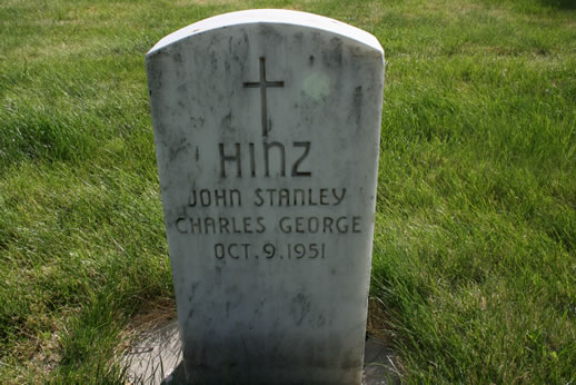 John Hinz Grave