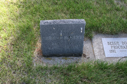 Terezie Dobry and Matej Dobry Grave