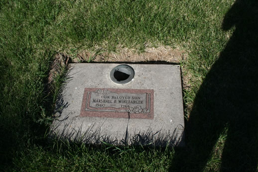 Marshall Winebarger Grave