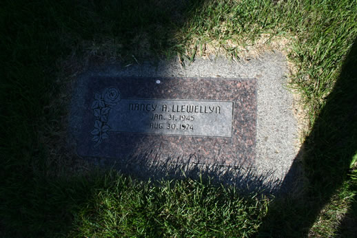 Nancy Llewellyn Grave