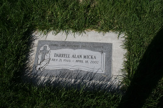 Darrell Micka Grave